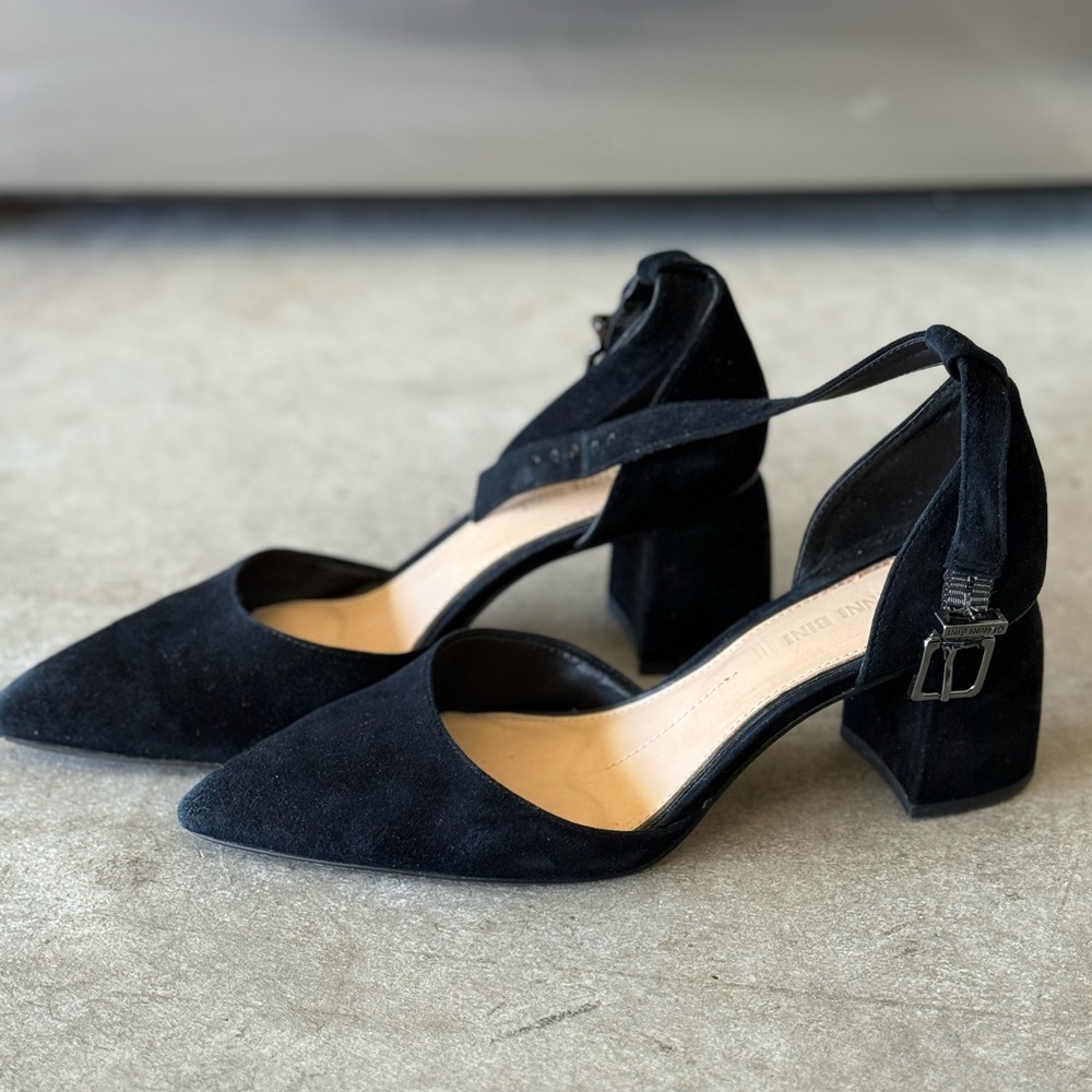Gianni Bini Black Sandal Heels
